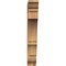 Ekena Millwork Balboa Traditional Smooth Bracket, Western Red Cedar, 3 1/2"W x 20"D x 24"H BKT04X20X24BOA01SWR - alternate 2